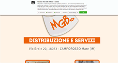 Desktop Screenshot of mgbservizi.com